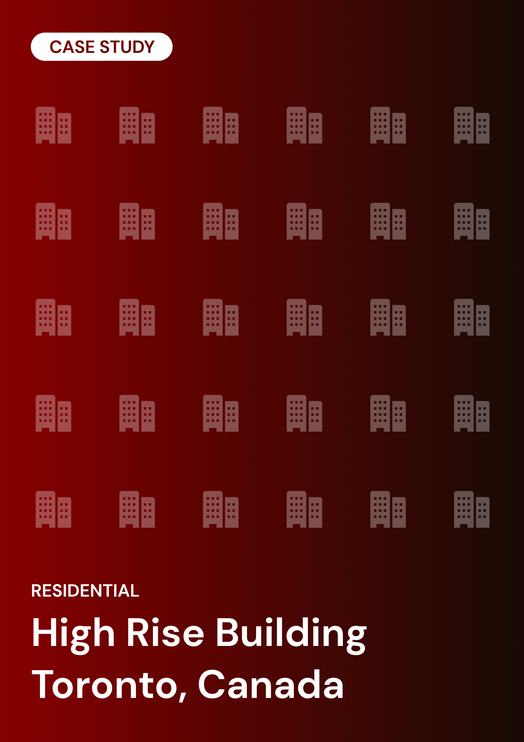 High Rise Building in Toronto, Canada