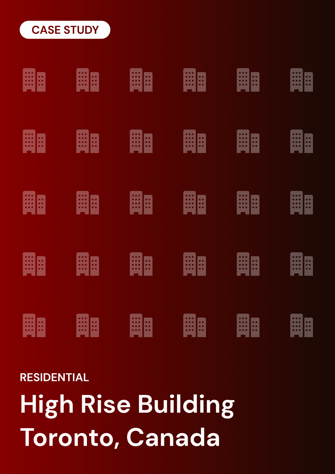 High Rise Building in Toronto, Canada