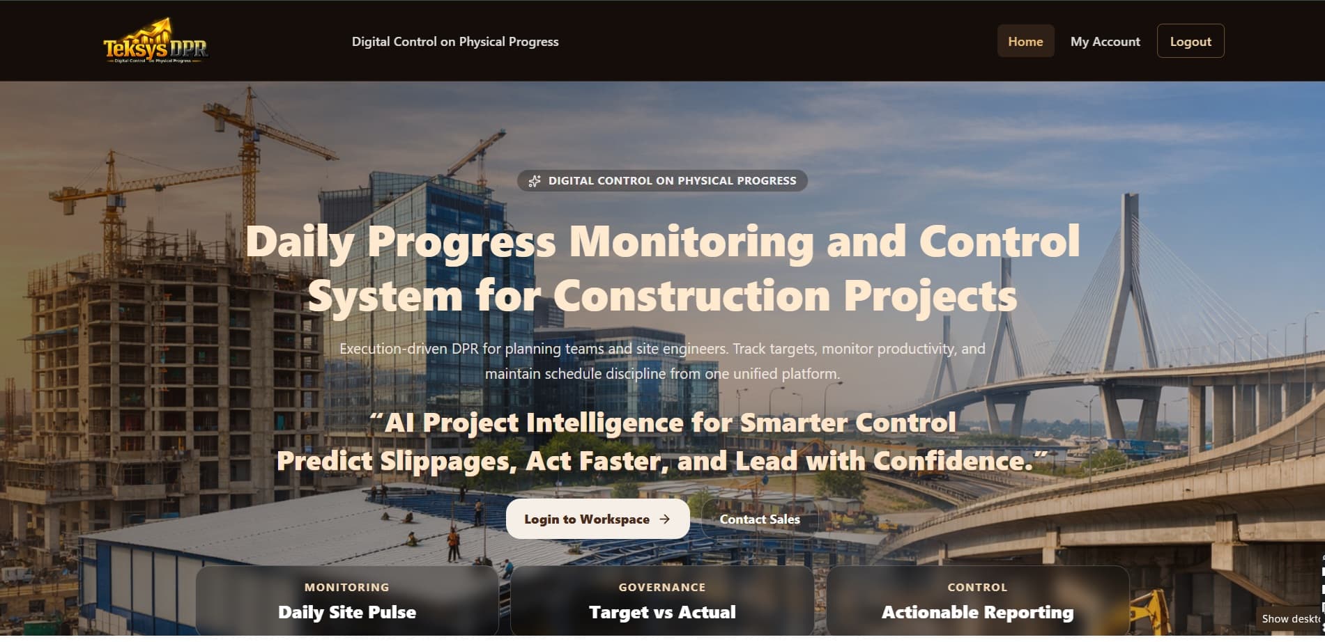 TeksysDPR portal preview