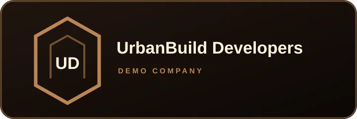 UrbanBuild Developers demonstration logo